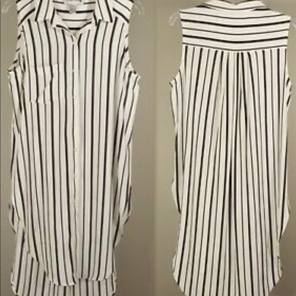 Joseph Ribkoff Crepe Sleeveless Tunic